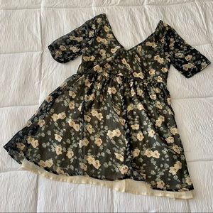 Floral Dress - Topshop